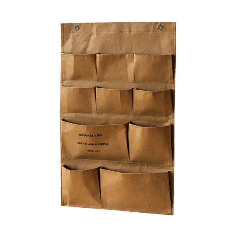 P Kraft paper storage hanging bag storage bag
