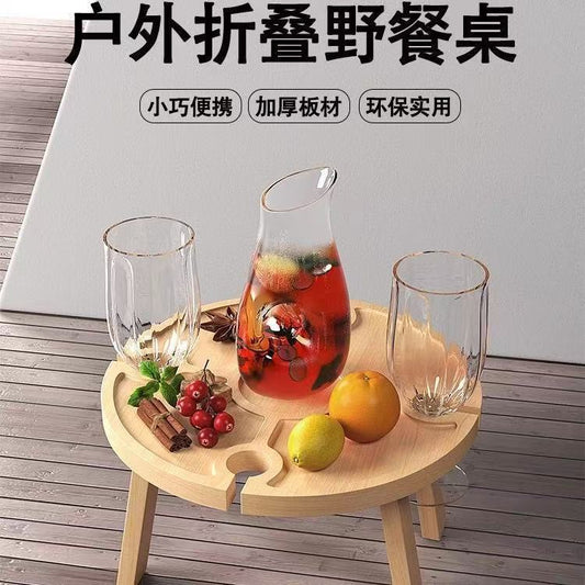 P outdoor snack tray