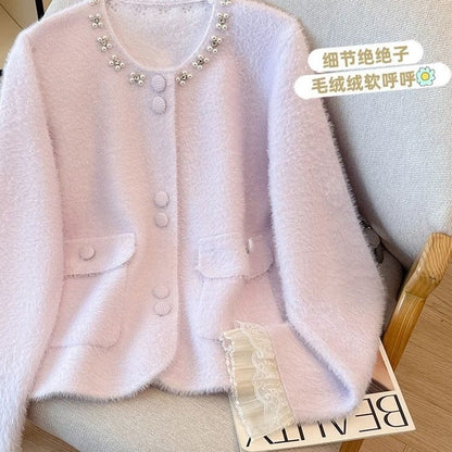 P mink jacket