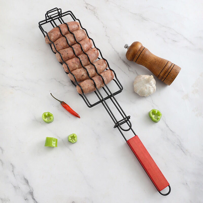 P sausage grilled mesh stainless steel clip