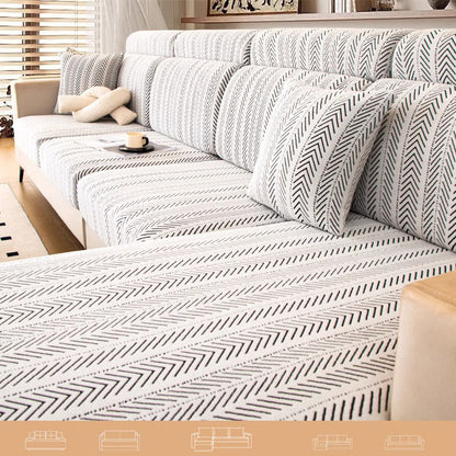 P sofa cover universal all-inclusive durable anti-cat scratch all-season universal solid wood sofa cover high elastic sofa cover