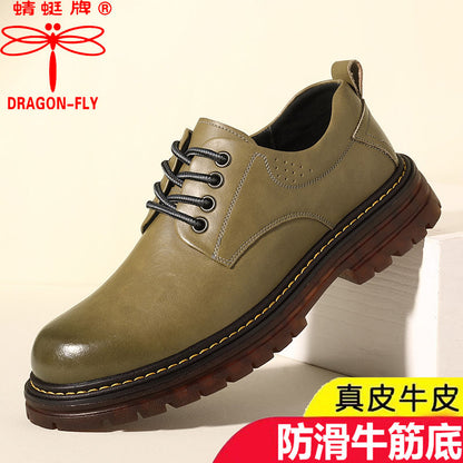 P cowhide shoes