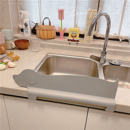P sink baffle