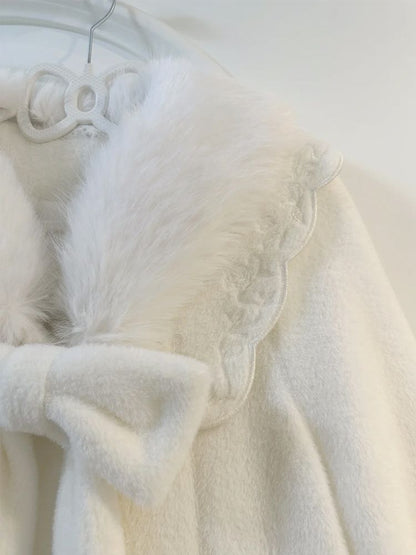 P Sweet bow coat