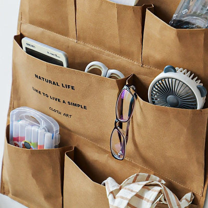 P Kraft paper storage hanging bag storage bag
