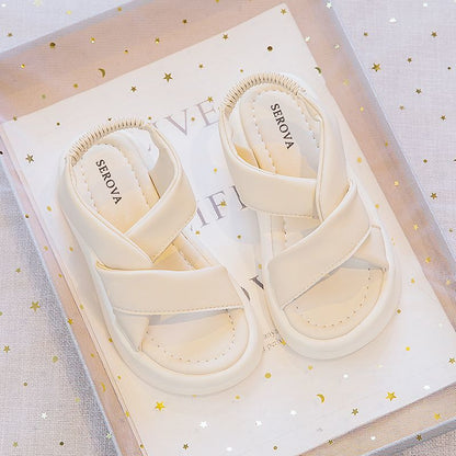 P new summer children's sports non-slip soft sole versatile beach shoes girls fashion