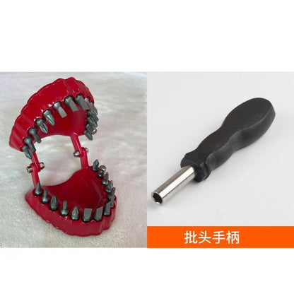 P tooth ornament screwdriver