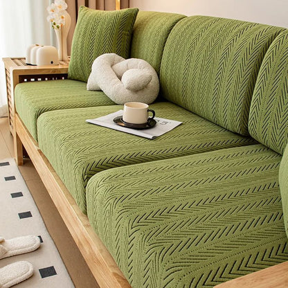 P sofa cover universal all-inclusive durable anti-cat scratch all-season universal solid wood sofa cover high elastic sofa cover