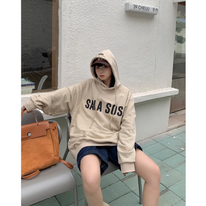 P men's and women's same pure cotton sweater