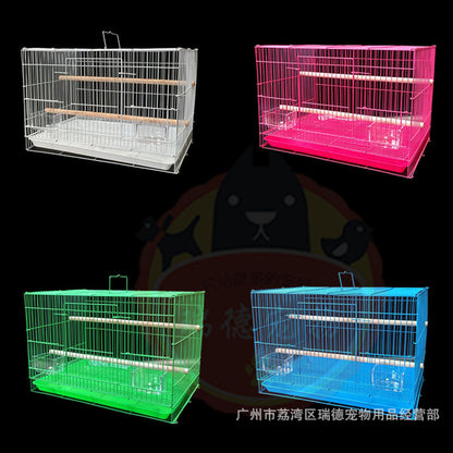 A wholesale cage wrought iron small medium large group bird cage parrot pigeon cage rabbit cage pet cage breeding cage - Mixbatch