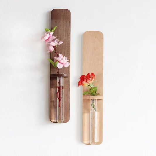 P Log Flowers Dried Flower Arranger Hydroponic Glass Test Tube Vase