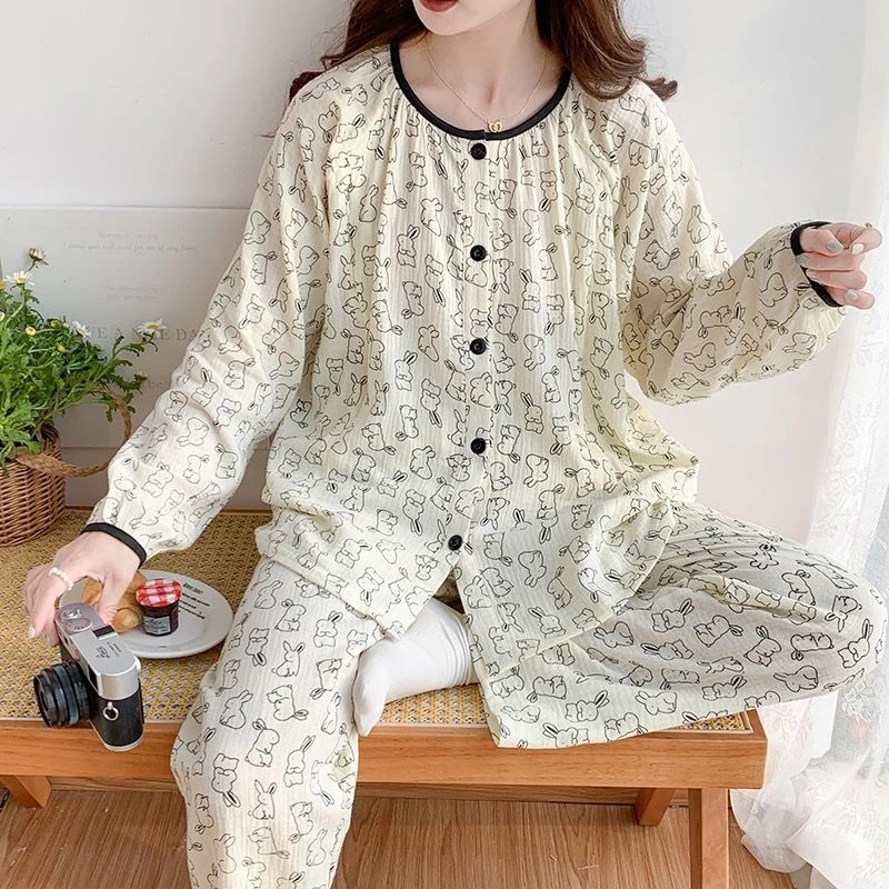 P Loose Maternity & Nursing Clothing Set