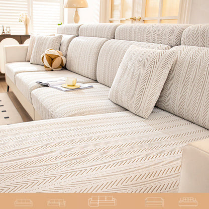 P sofa cover universal all-inclusive durable anti-cat scratch all-season universal solid wood sofa cover high elastic sofa cover