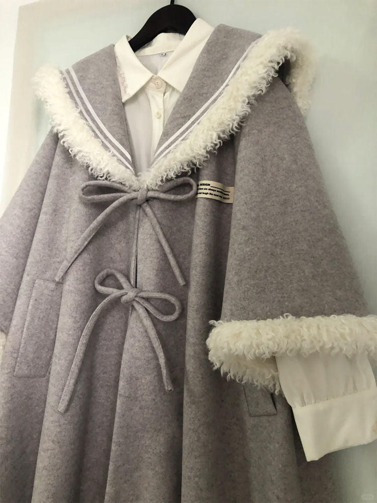 A cape jacket