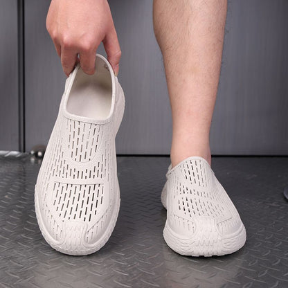 P rubber hole shoes