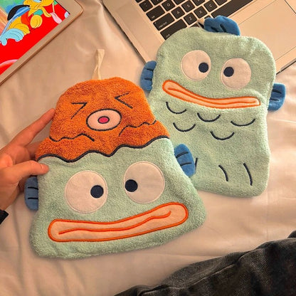 P Coral fleece towel