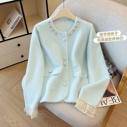 P mink jacket