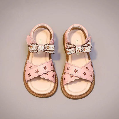 P summer new fashion princess shoes open-toed sandals versatile small fragrant beach shoes