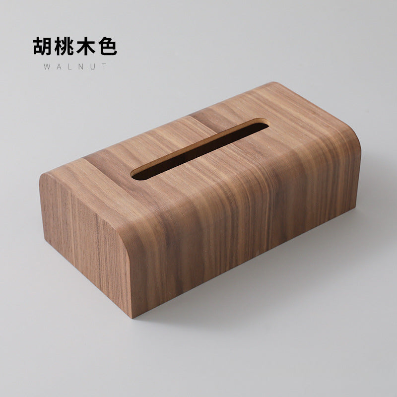 A Wooden tissue box