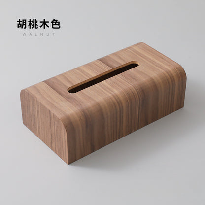 A Wooden tissue box