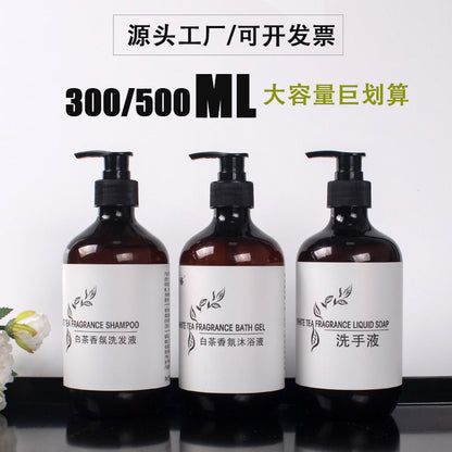 P white tea scented shampoo shower gel