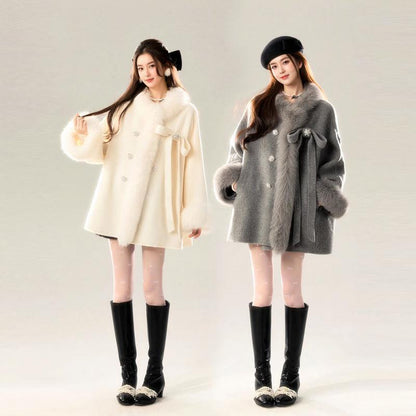 P woolen coat coat