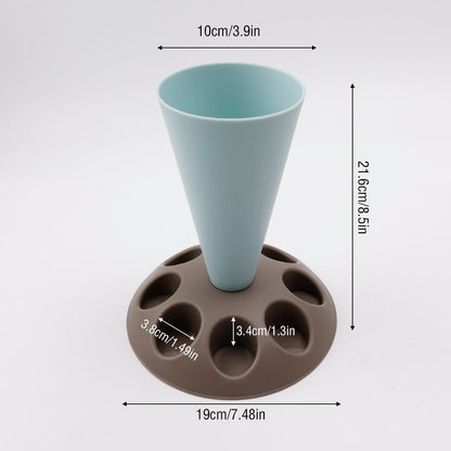 P piping bag piping nozzle storage rack