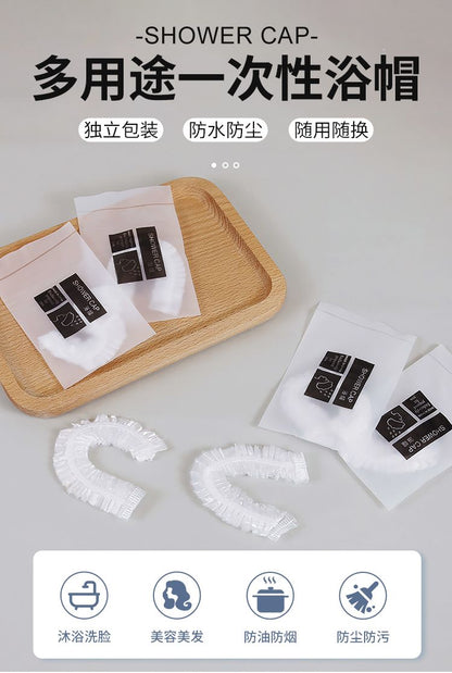 P disposable shower cap