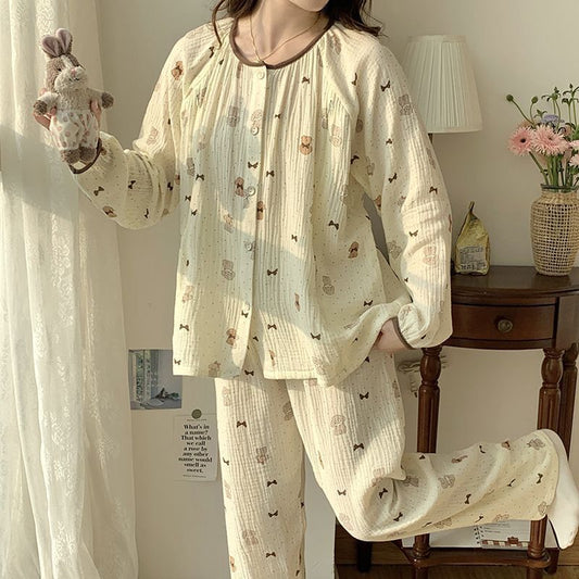 P Loose Maternity & Nursing Clothing Set