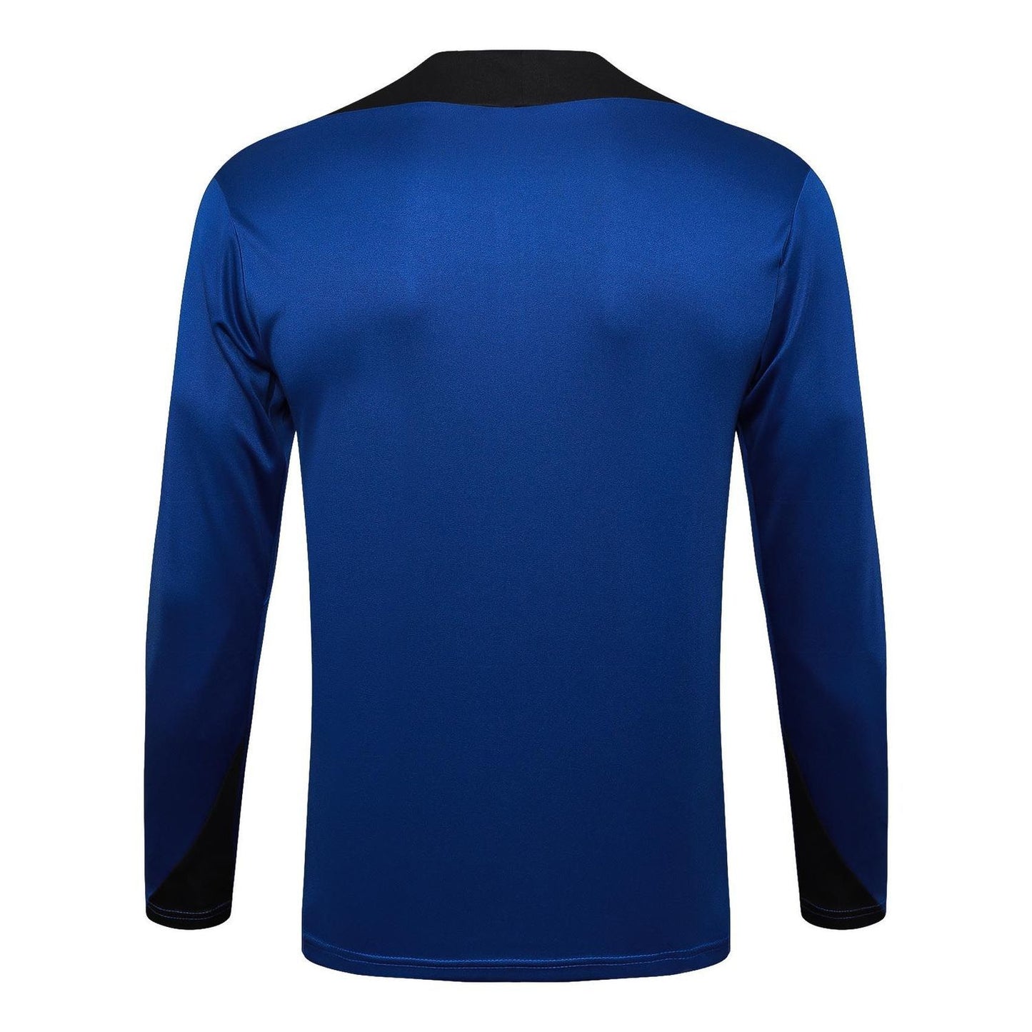 A 2425 half-pull national rice color orchid inkjet training sportswear autumn and winter long zipper embroidered football jersey trousers set