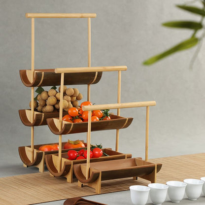 p handle refreshment plate bamboo products desktop