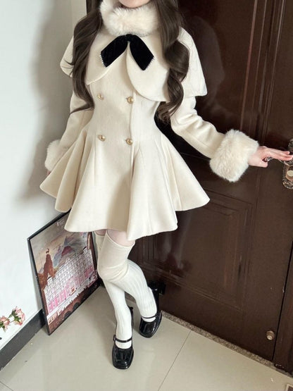 P cape shawl set