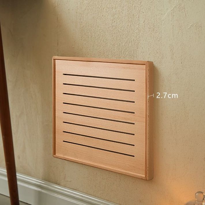 P solid wood walnut meter box decorative picture