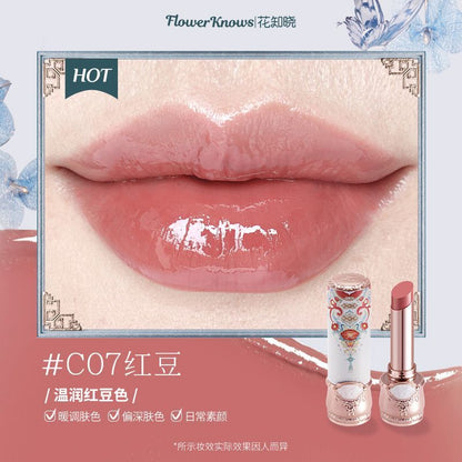 P Flower Know Butterfly Cloud Shoulder Lipstick New Film-forming Mirror Solid Not Easy to Naked White Daily Moisturizing