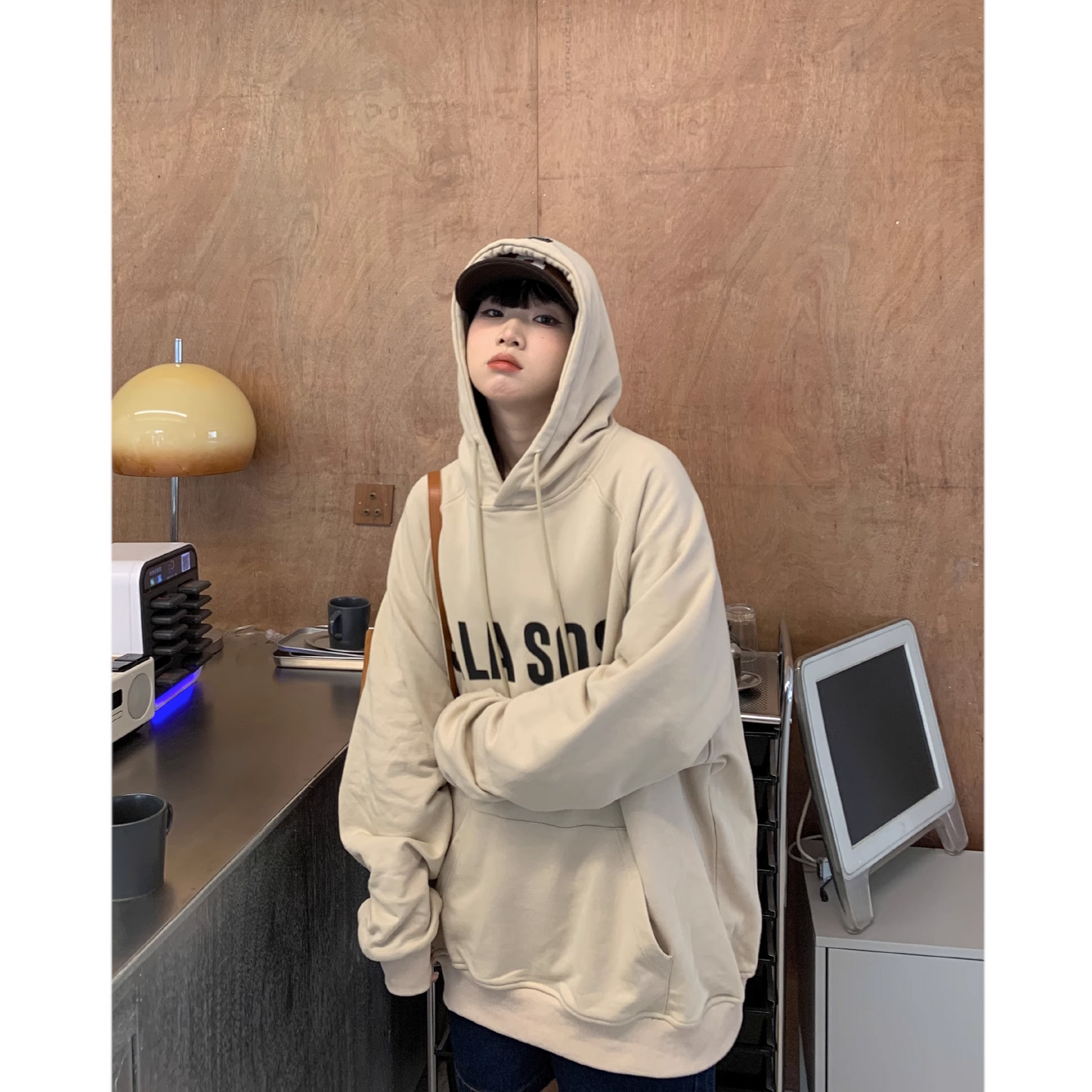 P men's and women's same pure cotton sweater