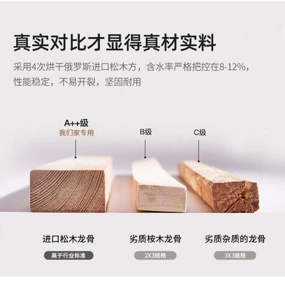 沙发极简真皮懒人客厅沙发头层真皮超大羽绒超深乳胶沙发 - Mixbatch