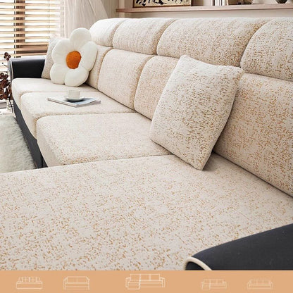 P sofa cover universal all-inclusive durable anti-cat scratch all-season universal solid wood sofa cover high elastic sofa cover