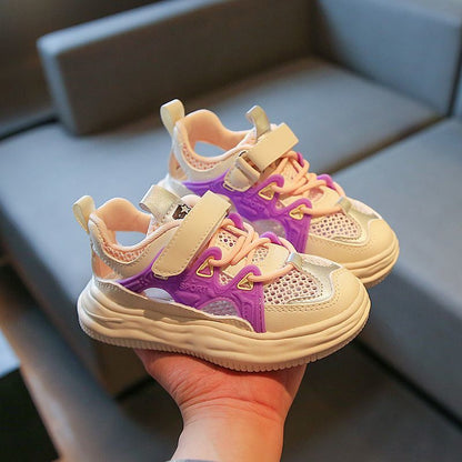P Boys and Girls New Summer Shoes Spring Shoes Sneakers Boys and Girls Baby Shoes Spring and Autumn
