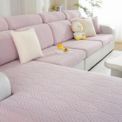 P sofa cover, living room sofa, universal four-season sofa cushion, full set of elastic seat cushion cover, sofa hat cover