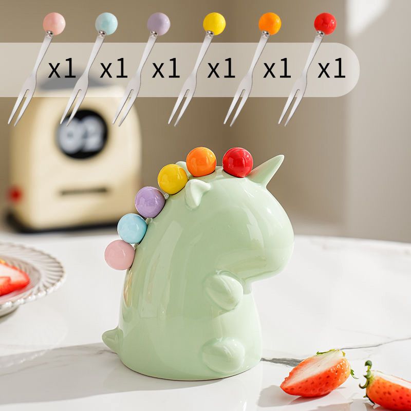 P stainless steel fruit fork