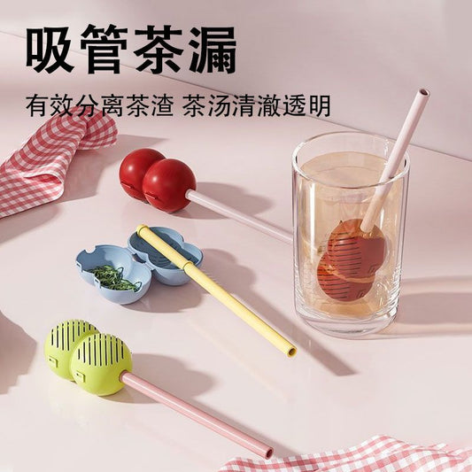 P straw tea filter