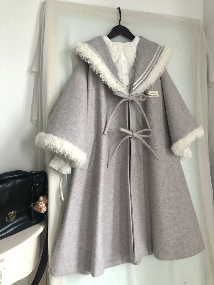 A cape jacket