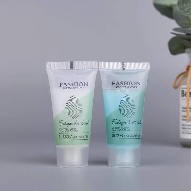 P Body wash, shampoo, toiletries