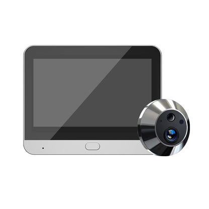 A doodle intelligent electronic cat eye home remote visual with screen doorbell anti-theft door automatic capture 4K high definition monitoring