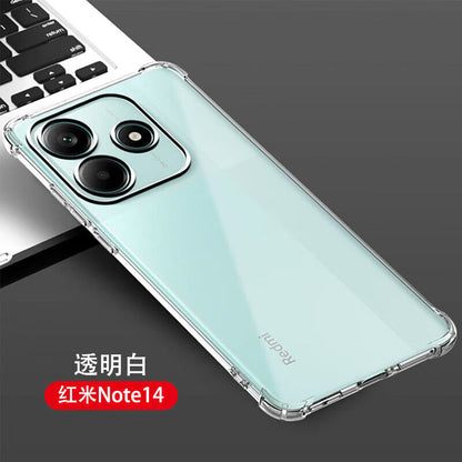 P Redm note14pro transparent anti-drop phone case