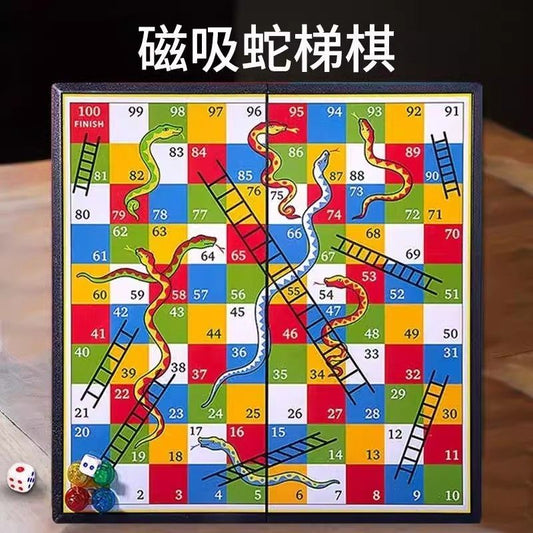 P Snake Chess Daquan Multifunctional Chess Snake Ladder Chess Children's Game Chess