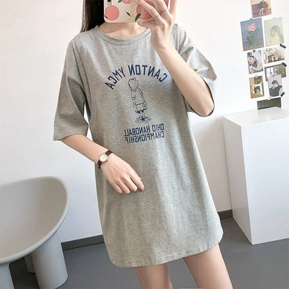 P Loose Maternity & Nursing Shirt