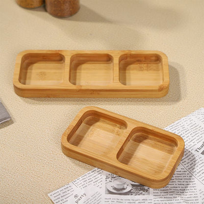 صينية من الخيزران، صينية شبكية للمرطبات، صينية فواكه مجففة، صينية حلوى ووجبات خفيفة 