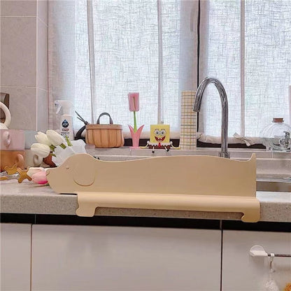 P sink baffle