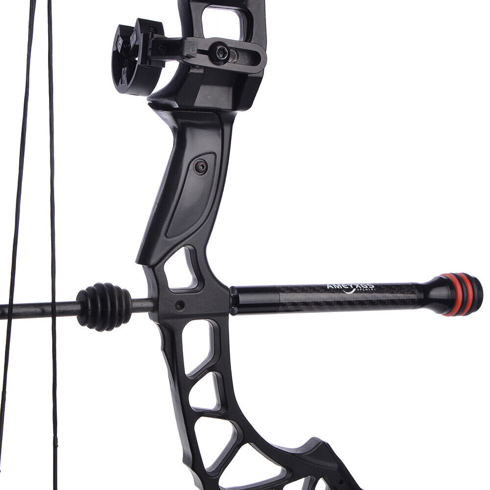 6" 8" 10" 12" Bow Stabilizer Carbon Balance Bar Archery Compound Bow Dampener - Mixbatch